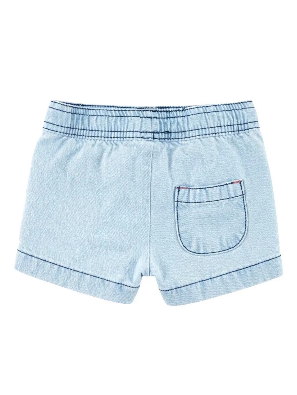 Cat & Jack Baby Girls' Light Wash Blue Shorts 12M